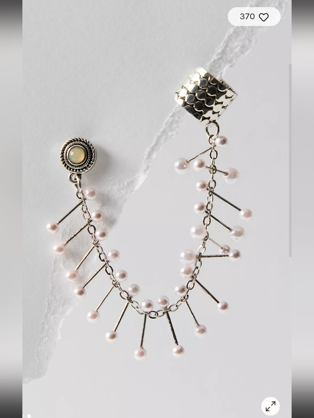 NWOT! Free People, Finders Keepers Ear Cuff Ear Party, MSRP $38